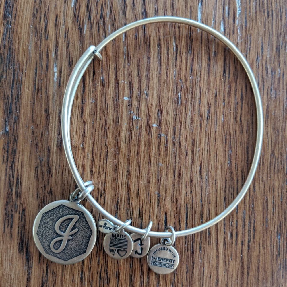 Alex and Ani J Bracelet
